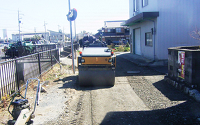 上下水道工事・一般土木工事・舗装工事